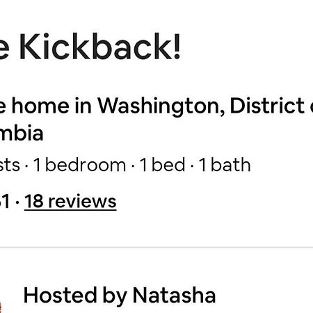 The Kickback! Apartment Washington Exterior photo